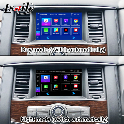 Lsailt 8+128G Android 13 Smart Infotainment Module per Nissan Patrol Y62 2010-2020 Include CarPlay wireless, NetFlix