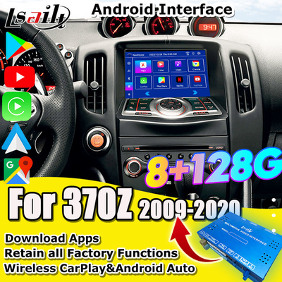 Interfaccia multimediale HDMI 8G Android con CarPlay, YouTube, Google Play, NetFlix Per Nissan Patrol 370Z Quest, Android 13