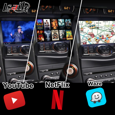 Interfaccia multimediale HDMI 8G Android con CarPlay, YouTube, Google Play, NetFlix Per Nissan Patrol 370Z Quest, Android 13