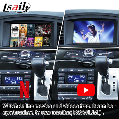 Android 13 8G Android Smart Infotainment Module per Nissan Elgrand E52 2010-Incluso CarPlay, YouTube, schermo poggiatesta