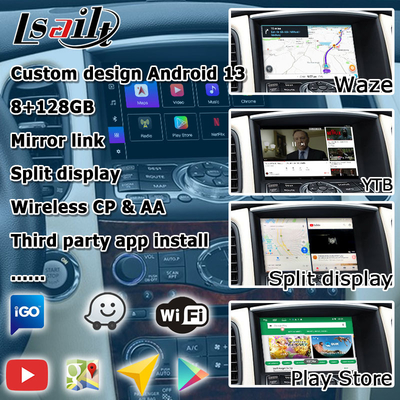 Infiniti QX50 / EX EX35 EX37 Car android 13 System interface box Con carplay Android auto display Lsailt