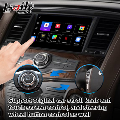 Infiniti QX80 / QX56 Android Auto Carplay Interfaccia basata su Qualcomm 8+128