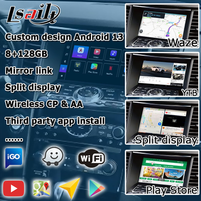 Android 13 Navigation Interfaccia video per auto Supporto Waze / Youtube Per Infiniti QX70 / FX50 FX35 FX37