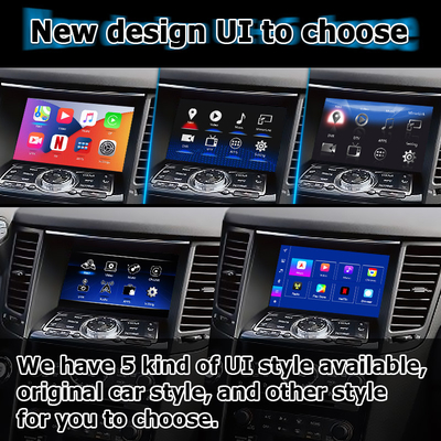 Android 13 Navigation Interfaccia video per auto Supporto Waze / Youtube Per Infiniti QX70 / FX50 FX35 FX37