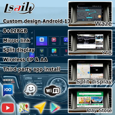 Nissan Pathfinder R52 Android 13 video Interfaccia wireless carplay 8+128 Android base
