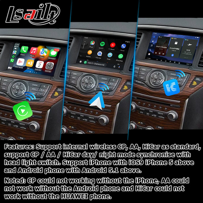 Nissan Pathfinder R52 Android 13 video Interfaccia wireless carplay 8+128 Android base
