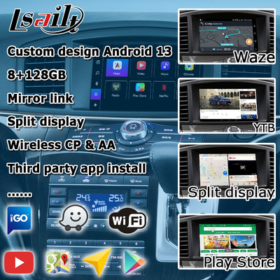 Nissan Elgrand Quest E52 Android 13 interfaccia video Box carplay modulo automatico android 8+128