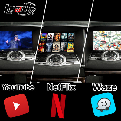 Lsailt 8G CarPlay&amp;Android Video Interface per Nissan Maxima 09-15 Infiniti G37 con Google, YouTube, NetFlix