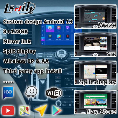 Interfaccia wireless Carplay per il sistema Android 13 Nissan Quest RE52 Elgrand E52 2011-2020