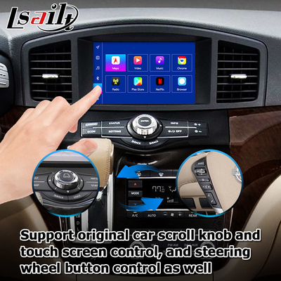 Interfaccia wireless Carplay per il sistema Android 13 Nissan Quest RE52 Elgrand E52 2011-2020