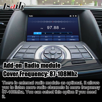 Interfaccia Nissan Multmedia per Teana J32 Murano Quest Patrol Android 13 Modulo di infotainment con NetFlix, YouTube