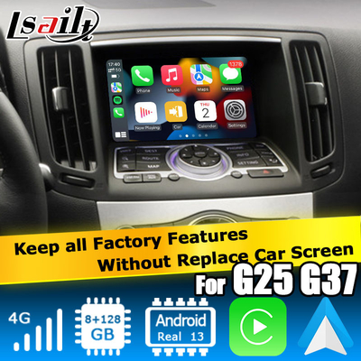 Interfaccia video Android 13 con carplay Android auto