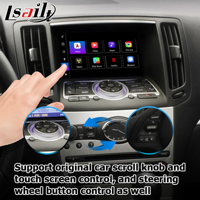 Interfaccia video Android 13 con carplay Android auto