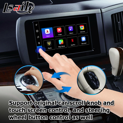 Nissan Elgrand E51 serie 3 Android 13 Qualcomm 8+128GB Carplay Android Auto interfaccia video