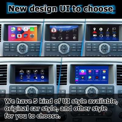 Interfaccia video multimediale Android in stile di fabbrica Nissan Armada TA60, supporto wireless Carplay Android Auto