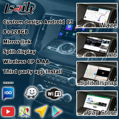 Nissan Maxima A35 Android 13 carplay Android auto interfaccia video multimediale