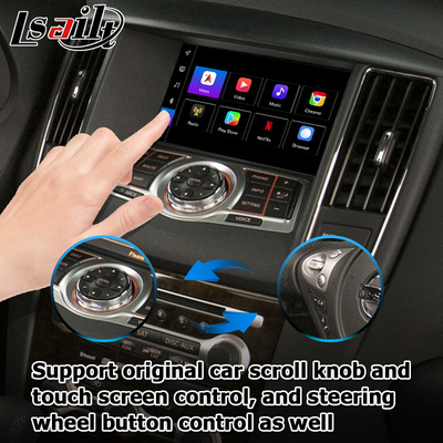 Nissan Maxima A35 Android 13 carplay Android auto interfaccia video multimediale