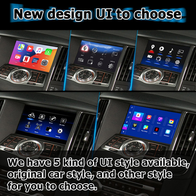 Nissan Maxima A35 Android 13 carplay Android auto interfaccia video multimediale