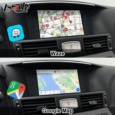 Interfaccia multimediale 8G Qualcomm Android per Infiniti Q70 M45 M25 2010- Wireless CarPlay Box, Android Auto, NetFlix