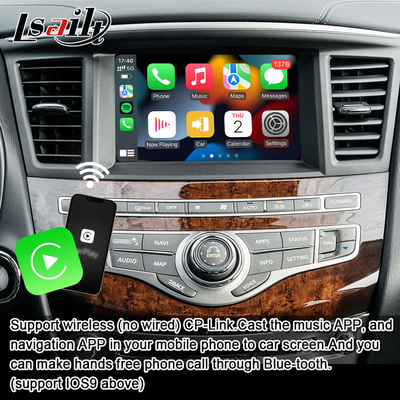Interfaccia multimediale Android 8G per Infiniti QX60 JX35 2011-2020 CarPlay wireless integrato, Android Auto