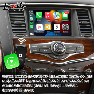 Modulo di infotainment Android 8G per Infiniti QX80 QX56 Nissan Patrol 20100-2021 Interfaccia wireless CarPlay, YouTube