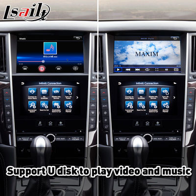 Interfaccia CarPlay Lsailt CP + AA OEM Integration per Infiniti Q50 Q60 Q60S Q50S dal 2021 in poi