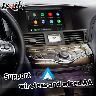 Lsailt Wireless Carplay Android Auto Interface Per l'anno 2013-2019 Infiniti Q70