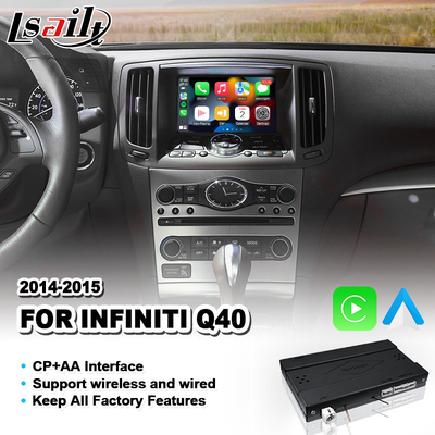 Lsailt OEM Integrazione Android Auto Video Interface Carplay per Infiniti Q40 2014-2015
