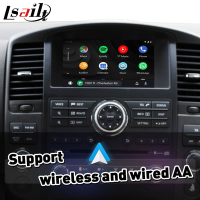Interfaccia Carplay wireless Android Auto Integration per il 2008-2013 Nissan Pathfinder R51 Navara D40