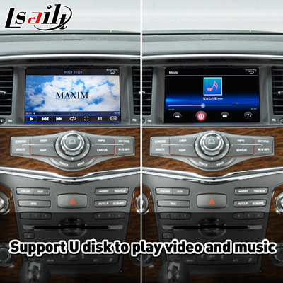 Interfaccia wireless Carplay Android Auto per Nissan Patrol Y62 2011-2017