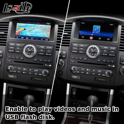 OEM integrazione wireless Apple CarPlay Interfaccia per Navara D40 Nissan Pathfinder R51 2010-2016 Android Auto,Plug and Play, Mirror Link