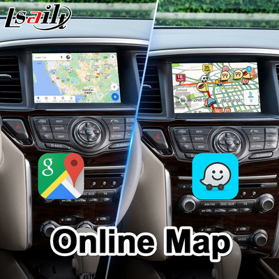 Interfaccia video Android Lsailt per Nissan Pathfinder R52 con Wireless Carplay Android Auto