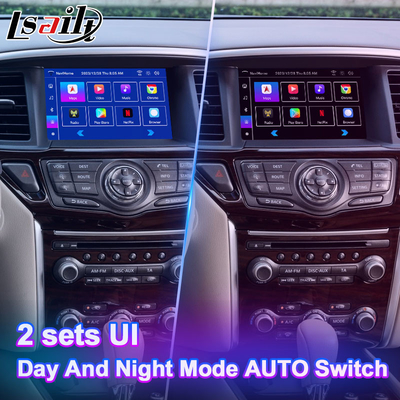 Interfaccia video Android Lsailt per Nissan Pathfinder R52 con Wireless Carplay Android Auto