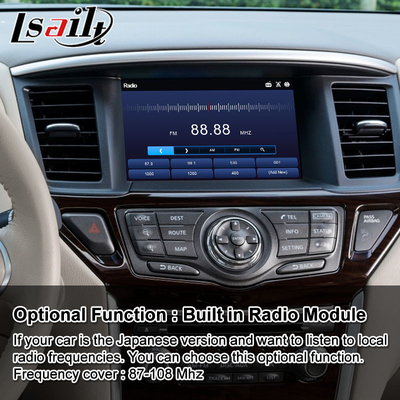 Interfaccia video Android Lsailt per Nissan Pathfinder R52 con Wireless Carplay Android Auto