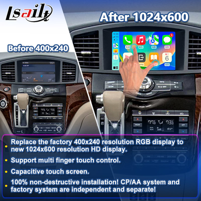 Lsailt 8 pollici Android Multimedia Carplay Interface Screen per il 2011-2017 Nissan Quest E52