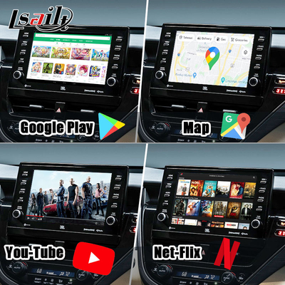 Lsailt 8G Wireless CarPlay Android Infotainment Module per Toyota Camry TOUCH3 2018-2021 Sienna Supporto YouTube, NetFlix, 360 Fotocamere