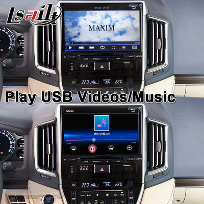 Interfaccia CarPlay wireless per Toyota Land Cruiser 200 GX-R,VX-R 2018-2021 Fujitsu Head Unit con Android Auto, sistema Linux