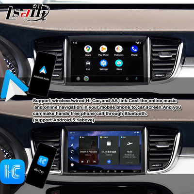 8+128G Android Navigation Box Modulo di infotainment per Infiniti QX50 2018-2020 EX QX80 con CarPlay wireless, Interfaccia Android
