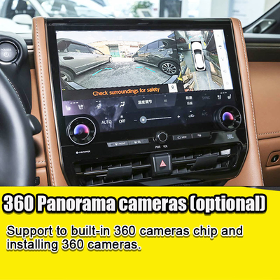 Android 13 Interfaccia multimediale Android per Toyota Alphard 40 Serie 2023-2024 Harrier, supporto Vellfire YouTube, NetFlix, Google Play, fotocamere 360 Panorama