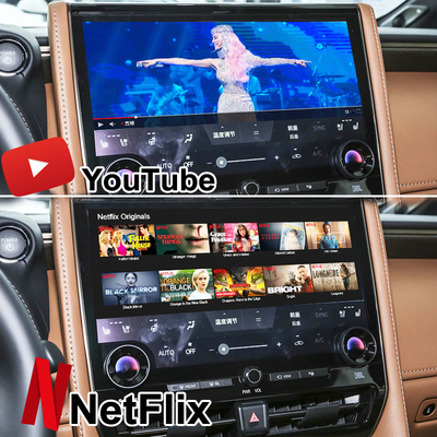 Android 13 Interfaccia multimediale Android per Toyota Alphard 40 Serie 2023-2024 Harrier, supporto Vellfire YouTube, NetFlix, Google Play, fotocamere 360 Panorama