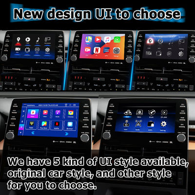Video interfaccia interfaccia carplay automatica a 8 pollici di Android della video per il presente 2018 di tocco 3 del avalon di toyota