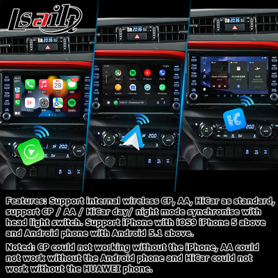 Toyota Hilux Android 13 interfaccia video multimediale wireless carplay Android auto touch 3