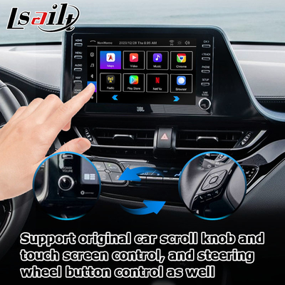 Toyota C-HR CHR Interfaccia multimediale Android 13 con carplay automatico wireless Android