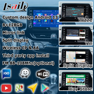 Toyota C-HR CHR Interfaccia multimediale Android 13 con carplay automatico Android