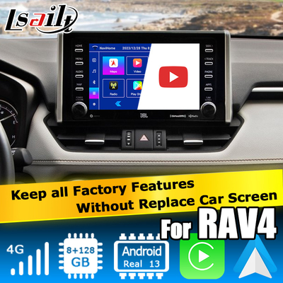 8+128GB Android 13 Carplay Android Interface Per Toyoat RAV4 2019 Per presentare Touch N Go 3