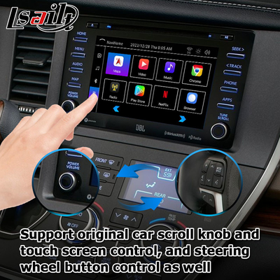 Android 13 Carplay interfaccia video Android Auto Box per Toyota Sienna