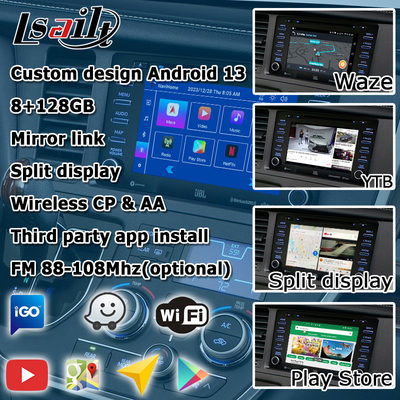 Android 13 Carplay interfaccia video Android Auto Box per Toyota Sienna