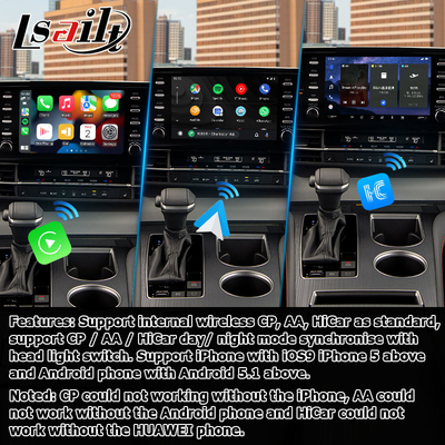 Interfaccia video multimediale auto Interfaccia auto carplay Android Per TOYOTA Sienna