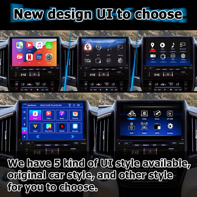 Interfaccia video Android 13 per Toyota Land Cruiser LC200 GXR con vista posteriore WiFi carplay android auto