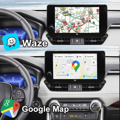 Android 13 Interfaccia di infotainment Android per Toyota RAV-4 2023-Crown, Alphard, Harrier OEM Screen Upgrade con sistema multimediale Android, YouTube